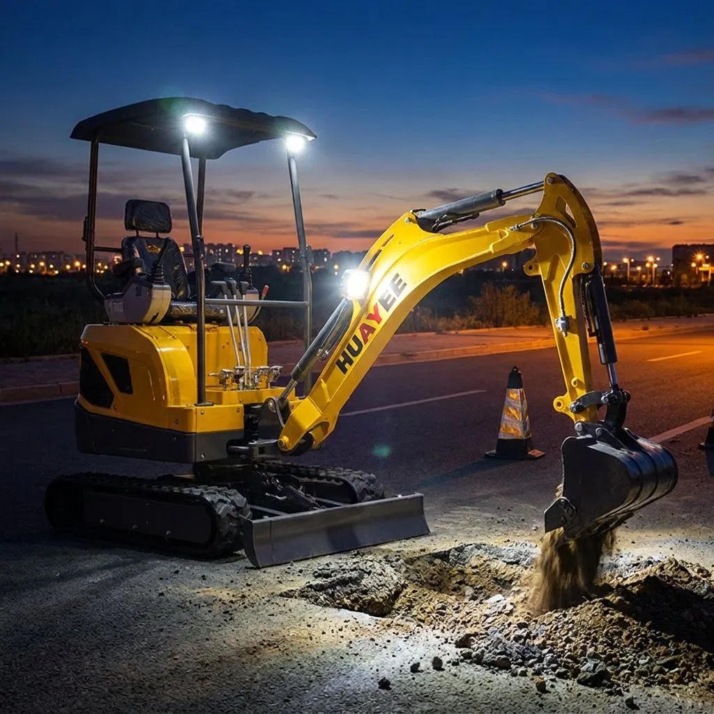 HY18 working at night