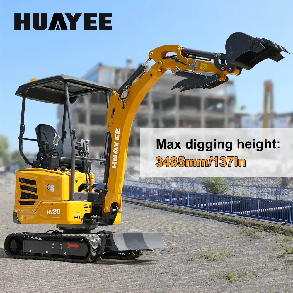 HY20 maximum digging height