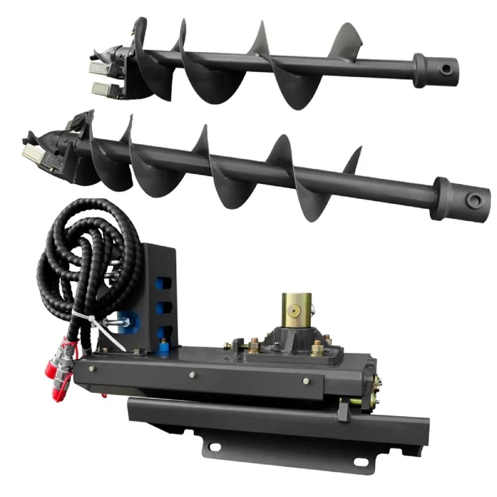 Skid steer 3-in-1 auger set
