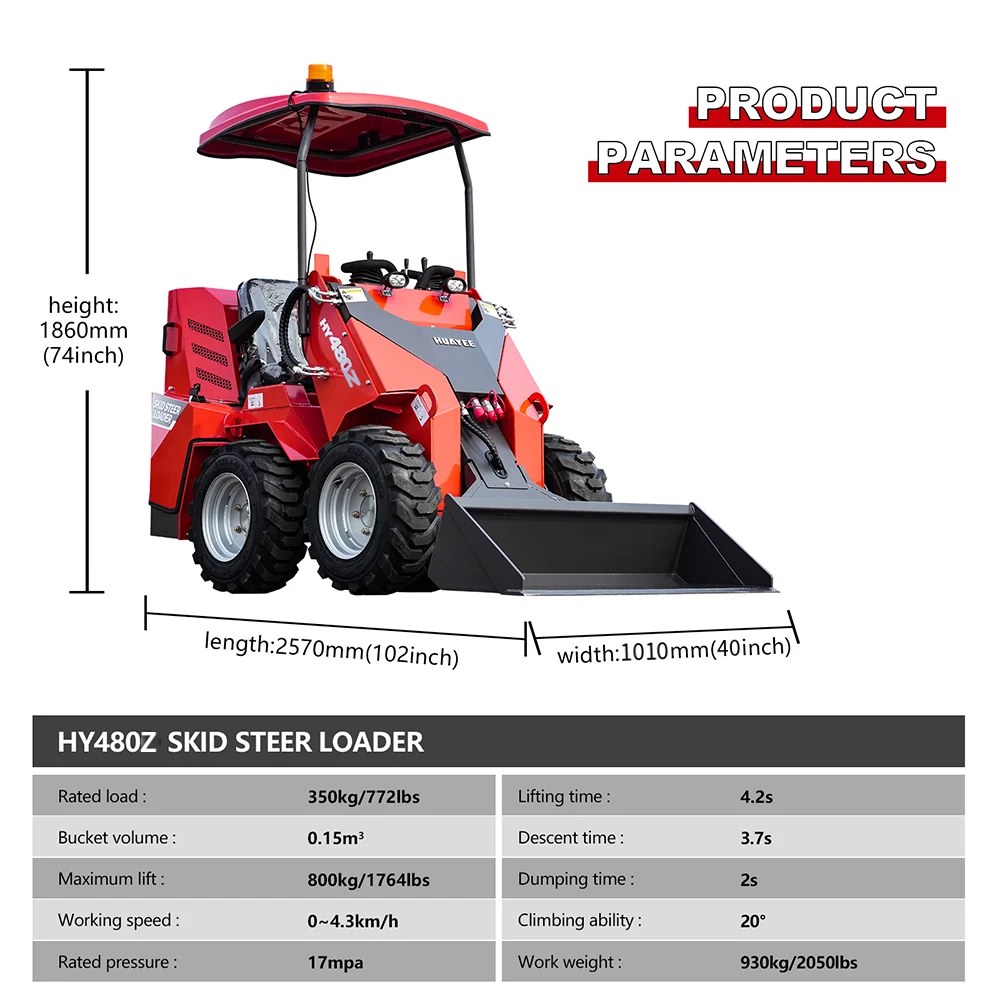 HY480Z dimensions and parameters